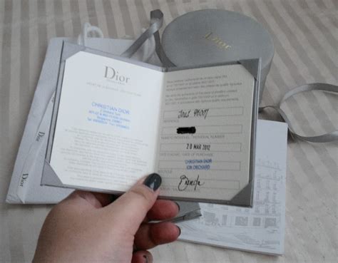 dior authenticity code|christian dior authenticity card.